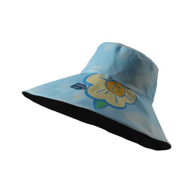 15 MINS Polyester Bucket Hats Women's-3
