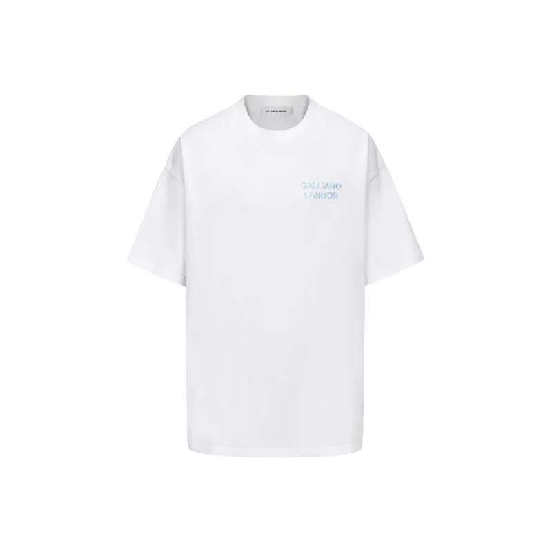 GALLIANO LANDOR T Shirt Unisex White-0