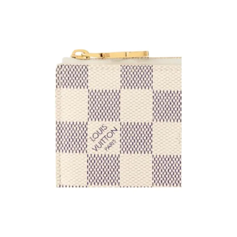 LOUIS VUITTON Coated Canvas Card Holder Women's Pink Multicolor-4