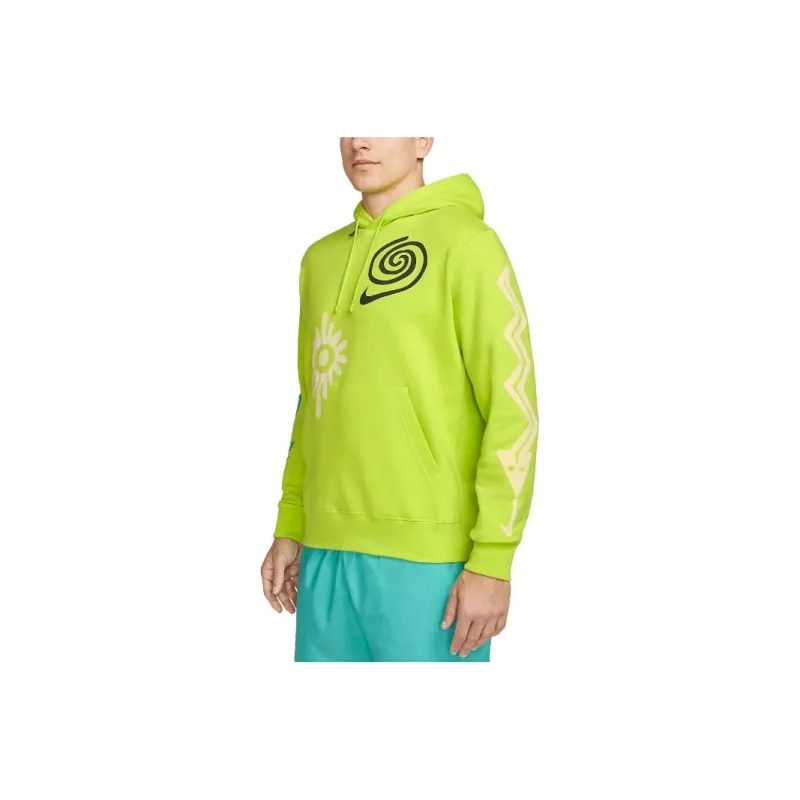 Nike Sweatshirts Men Green Yellow-0