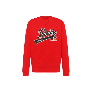 HUGO BOSS Sweatshirts Men Orange