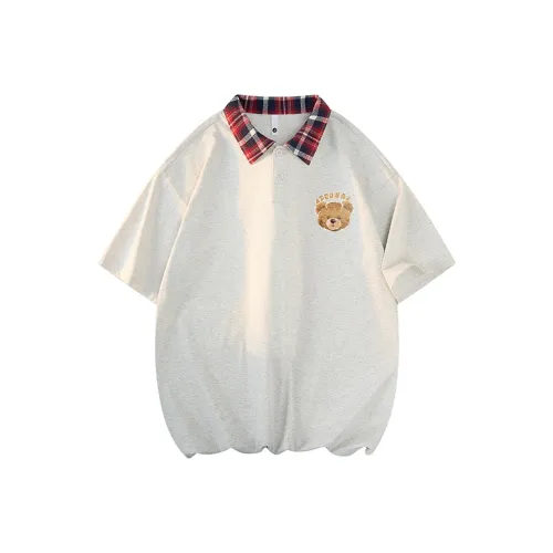 ADOONGA T Logo-Stickerei Unisex