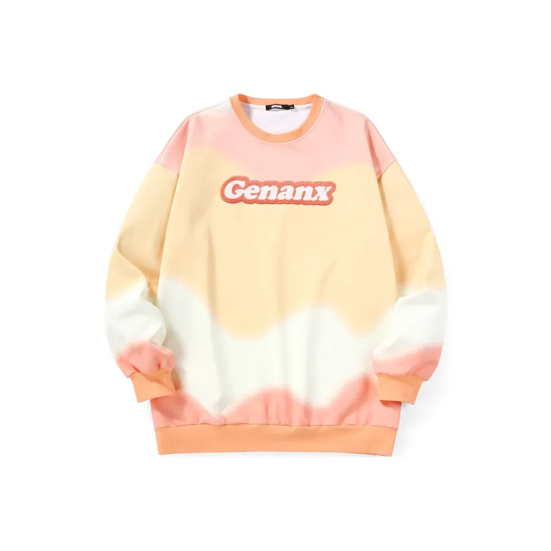 GENANX Crew Neck Loose Fit Sweatshirt Unisex-0
