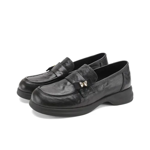 D FUSE SCANDINAVIA Loafers Women's Black
