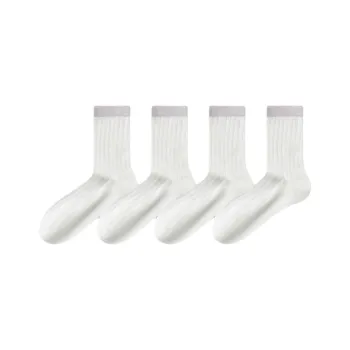 Temooues Mid Calf Socks Women's 4 Pack