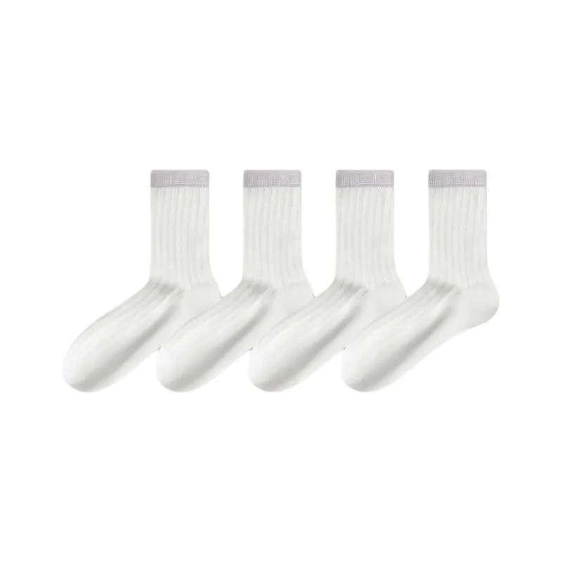 Temooues Mid Calf Socks Women's 4 Pack-0