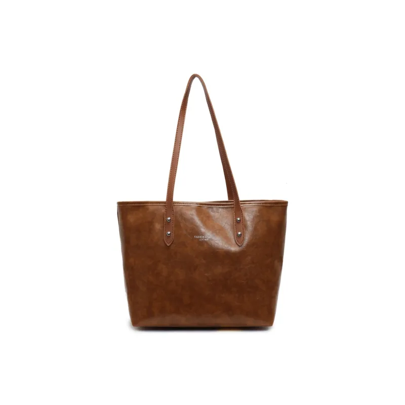 GOX PU Tote Bag, Shopping Bag, Shoulder Bag Women's Multicolor-11