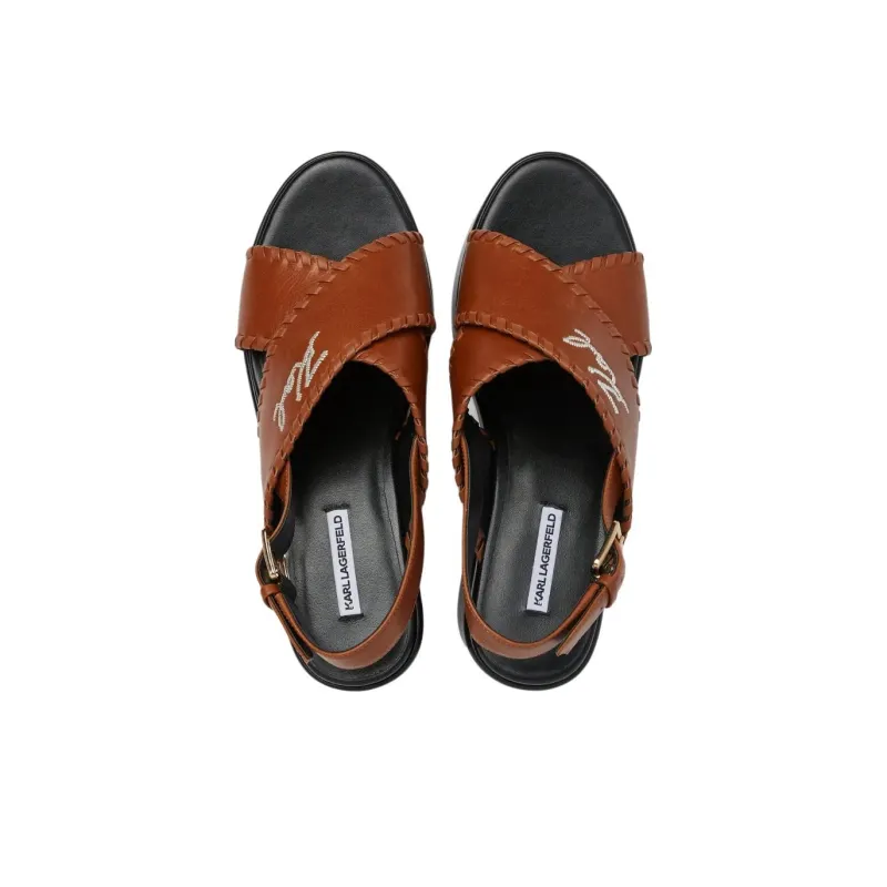 Karl Lagerfeld Wendy Whipstich Sandals-3