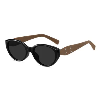 PRETTYALLUSION TR90 Cat Eye Sunglasses Women's