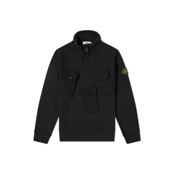STONE ISLAND Sweatshirt Men's Black