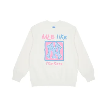 MLB Like Series Sweatshirts Unisex White