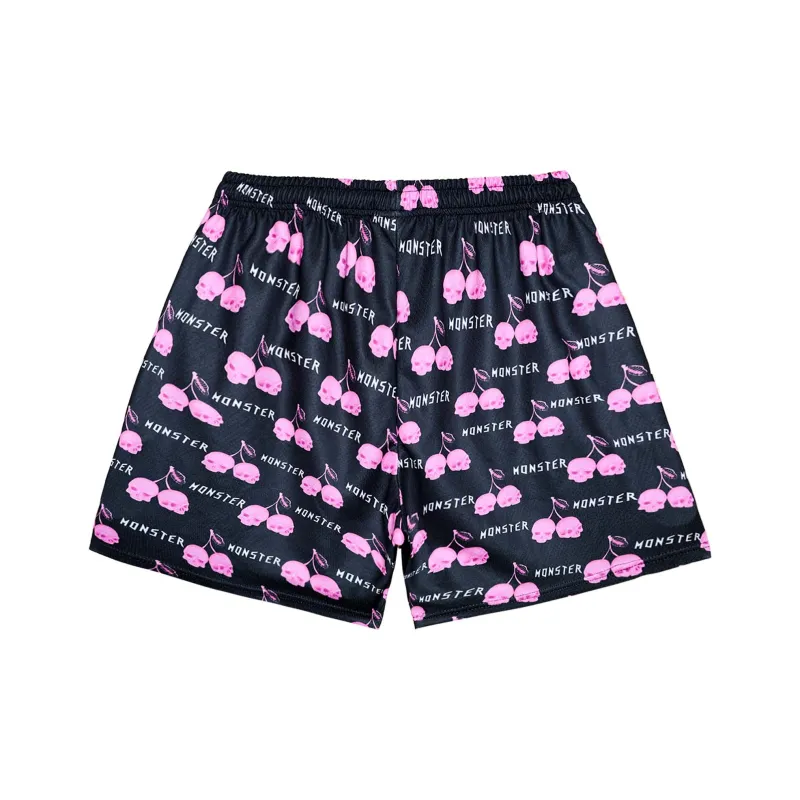 TIP OFF Casual Shorts Unisex Pink Ghost-1