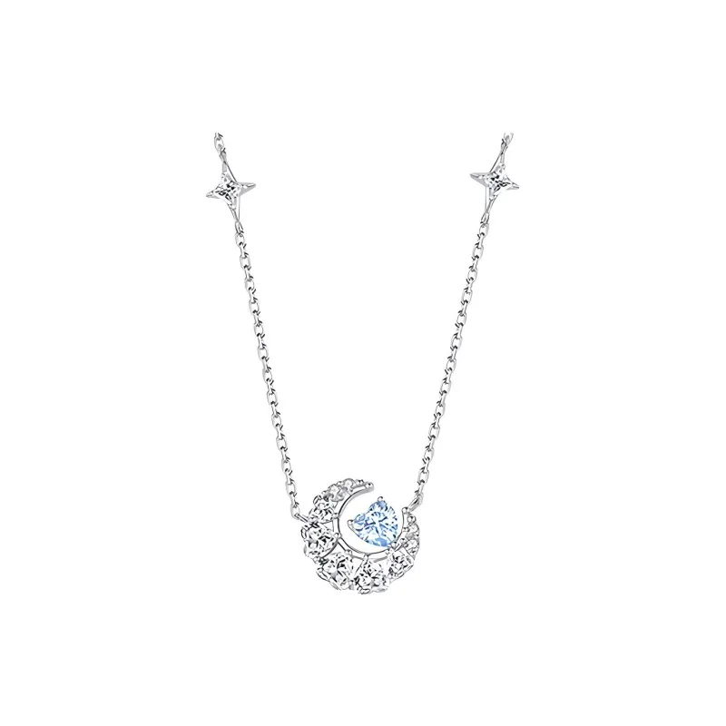 Di Su Xing 925 Sterling Silver Necklaces Women's-4