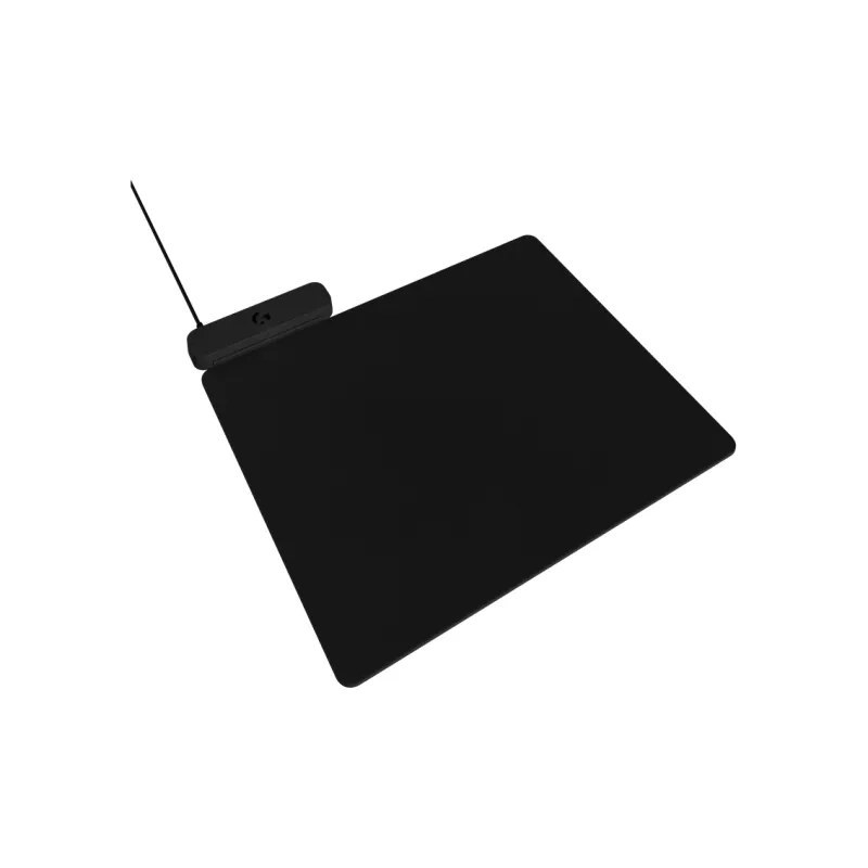 Logitech USB Port With Wireless Charging Fabric Surface Gaming Mouse Pad-1