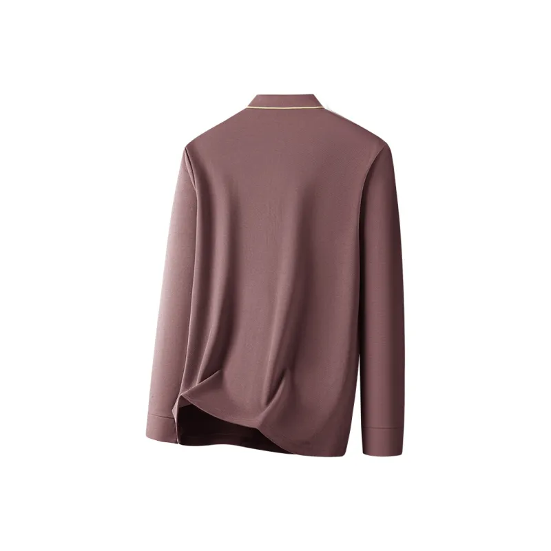 Red bean Polo Shirts Men-8