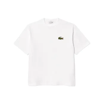 LACOSTE Logo appliquéd T shirt