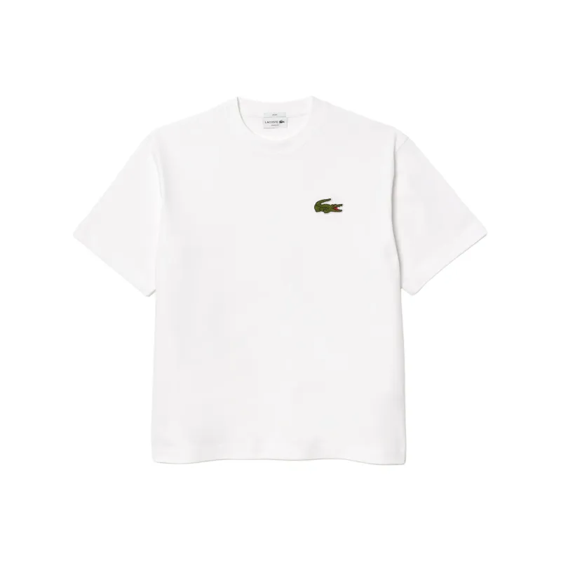 LACOSTE Logo appliquéd T shirt-0