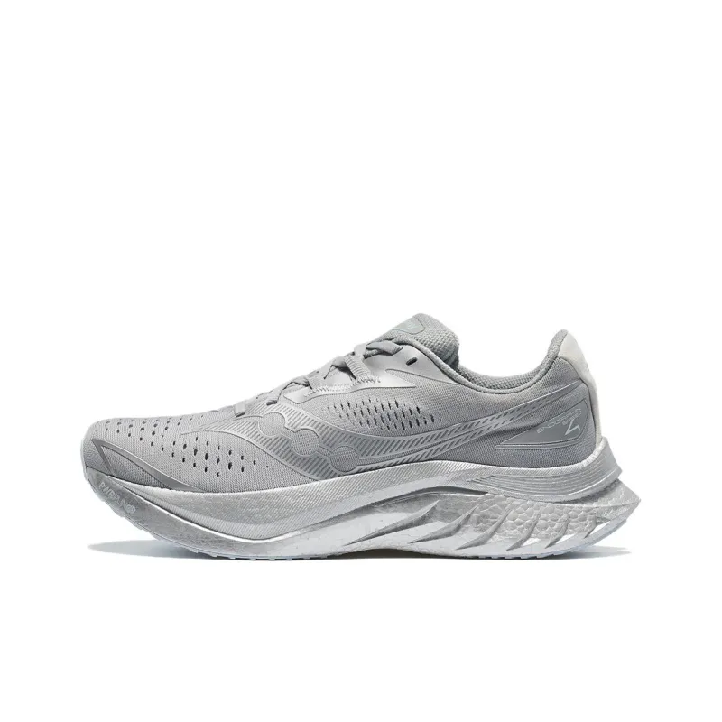 Saucony Endorphin Speed Brown 4 Anti Slip Wear Resistant Low Top Casual Running Shoes Unisex Gray-0