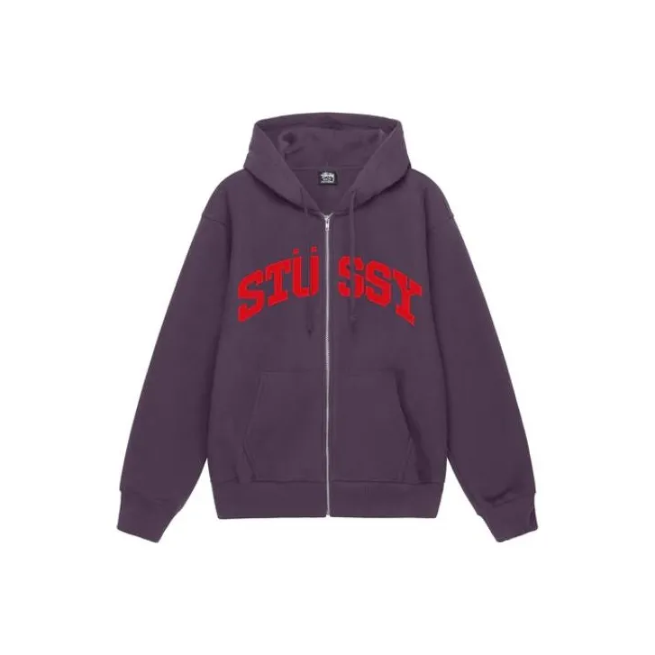 Stussy Block Sport Zip Hoodie-5