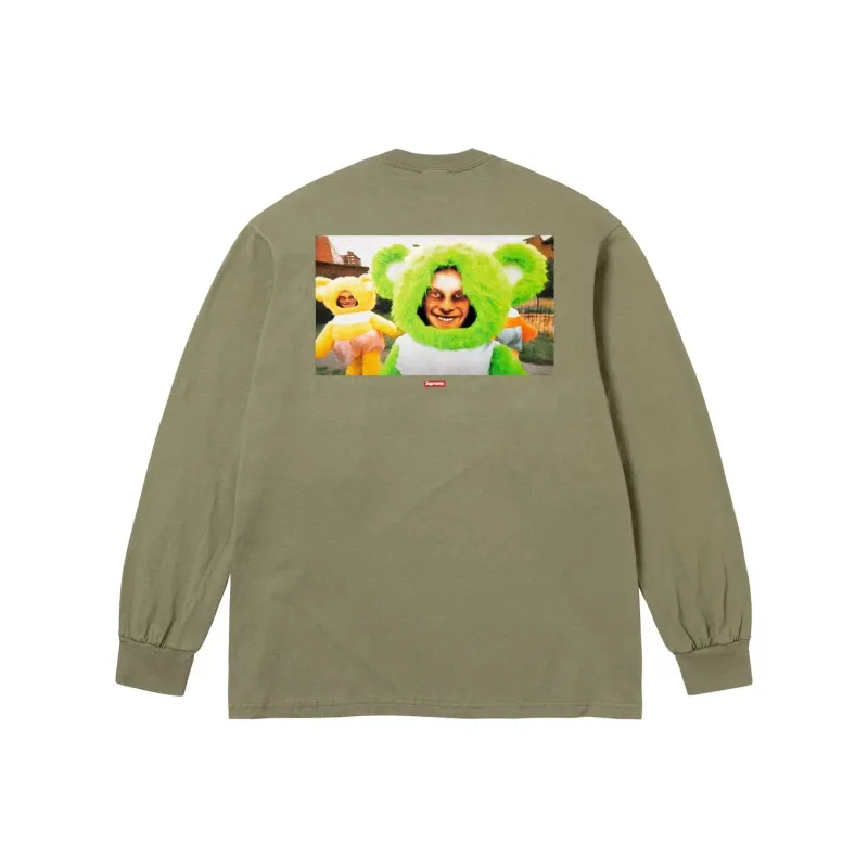 Supreme Aphex Twin Donkey Rhubarb L/S Tee-4