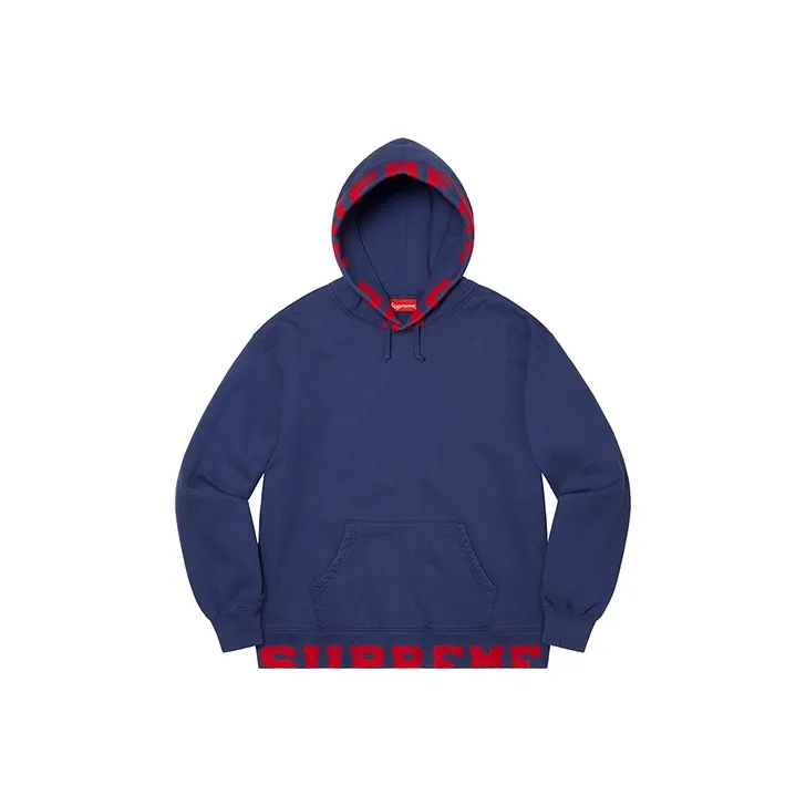 Supreme Cropped Logos Hooded Sweatshirt-4