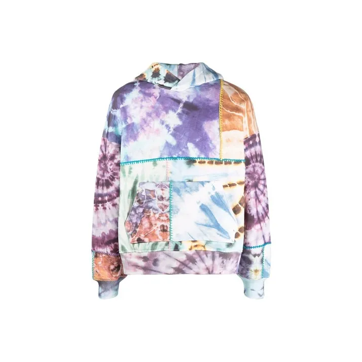 AMIRI Tie Dye Patchwork Hoodie-0