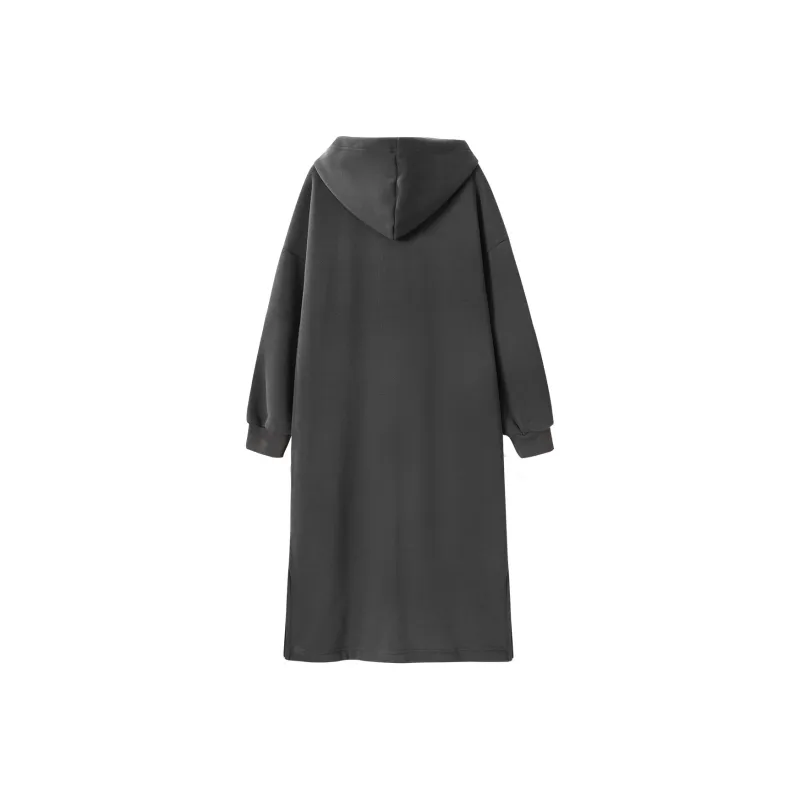 B.Duck Long Sleeved Dresses Women's Gray-1