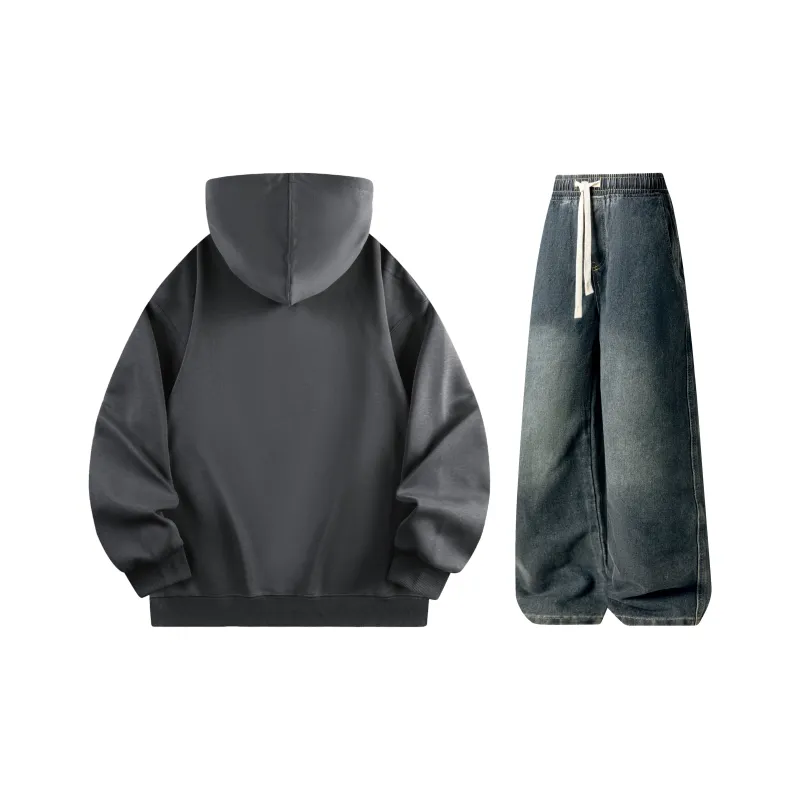 A.X.S.K Sweatshirt Sets Unisex-51