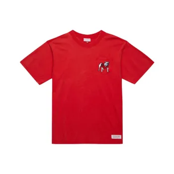 Mitchell & Ness x NCAA T Shirt Men's Red
