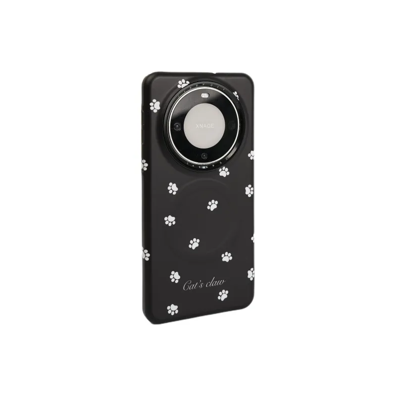 Wei Xin Acrylic Material Full Screen Cat Paw Magnetic Stand Phone Cases Compatibility With Huawei Mate 70/60 Pro/Pro+-5