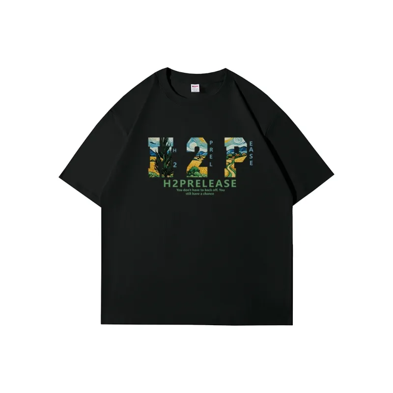 H2P Short Sleeved T Shirts Unisex-0