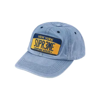 Supreme License Plate 6 Panel FW25