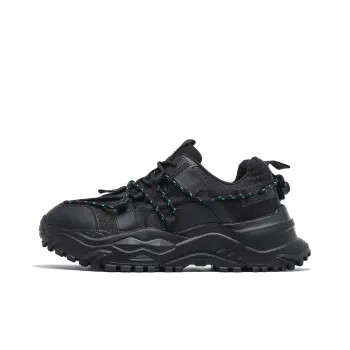 Singing Anti Slip And Wear Resistant Height Increasing Low Top Chunky Sneakers Unisex Black