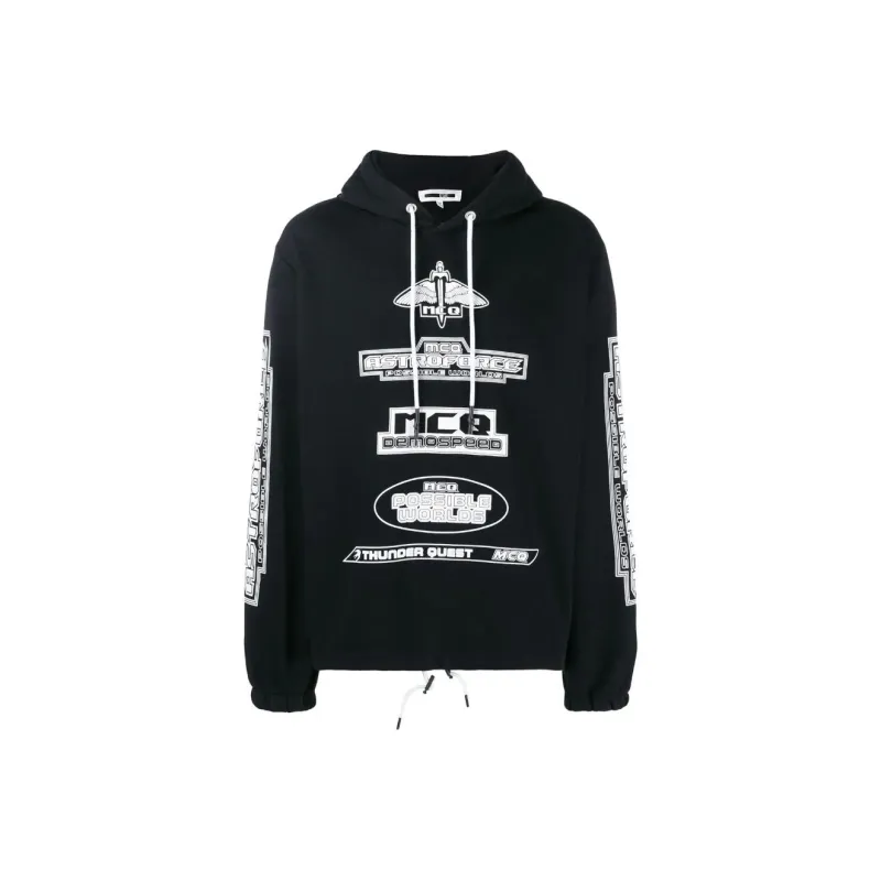Alexander McQueen Sweatshirts Men Black-0