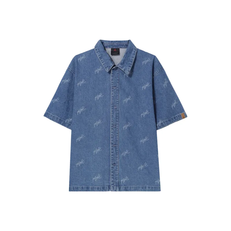 Nike T Shirts Men Blue-0