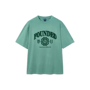 FILA T Shirts Unisex Green