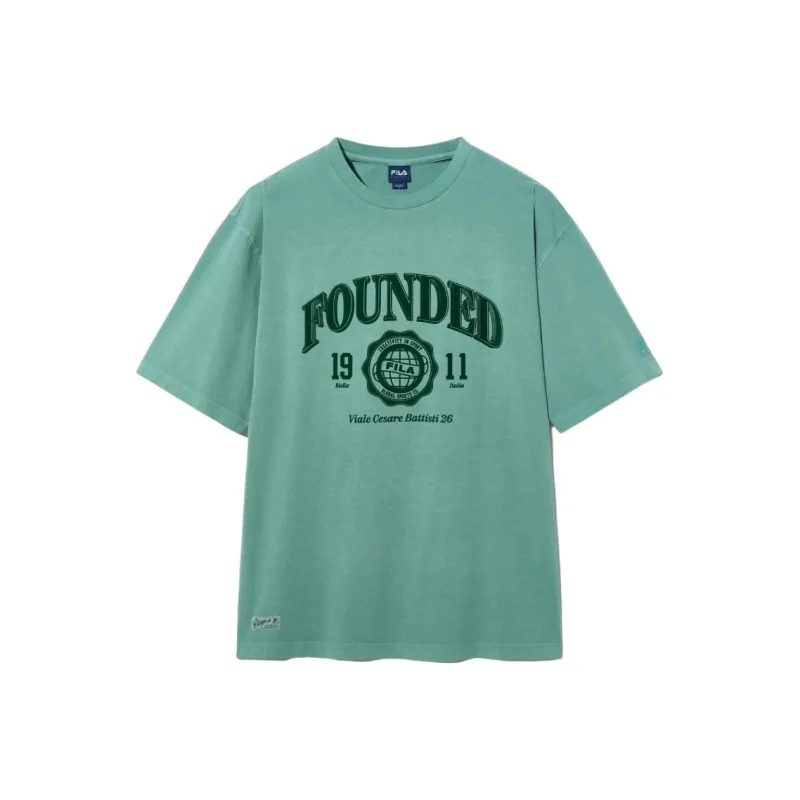 FILA T Shirts Unisex Green-0