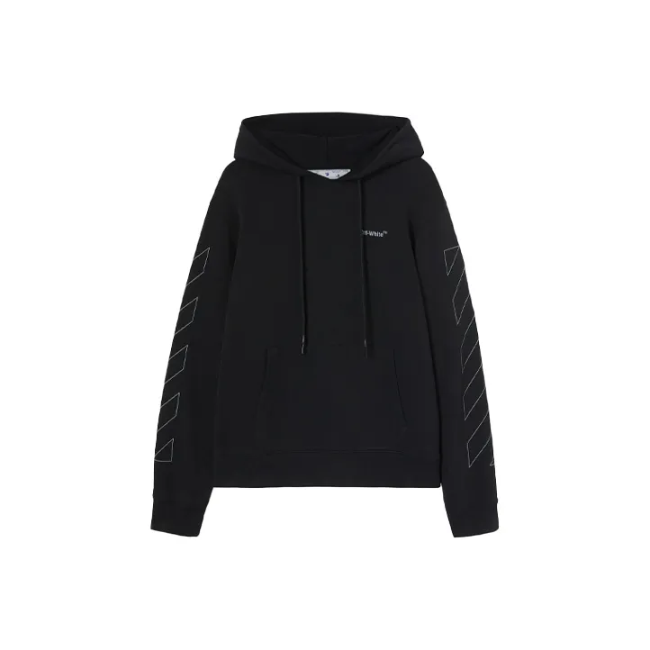 OFF WHITE Diag Outline Slim Hoodie-0