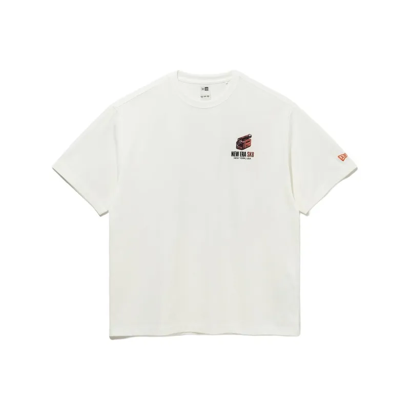 New Era T Shirts Men White-0