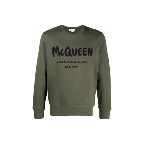 Alexander McQueen Logo Print Sweatshirt