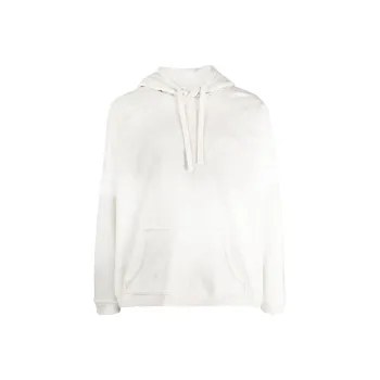 GUESS Slogan print Striped Hoodie