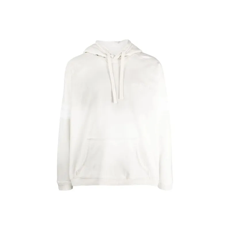 GUESS Slogan print Striped Hoodie-0