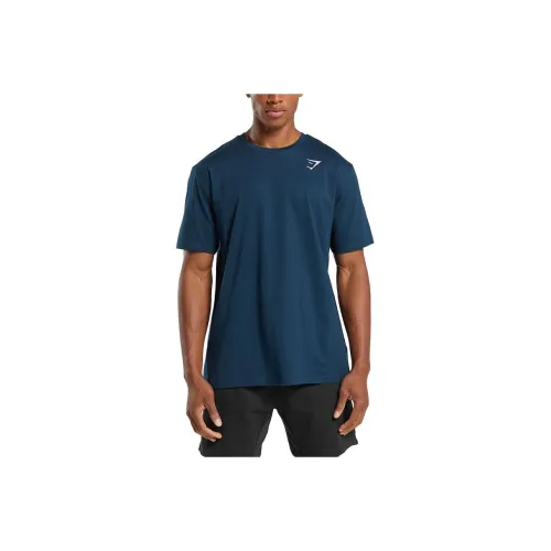 GYMSHARK T Shirt Men's Marine Blue
