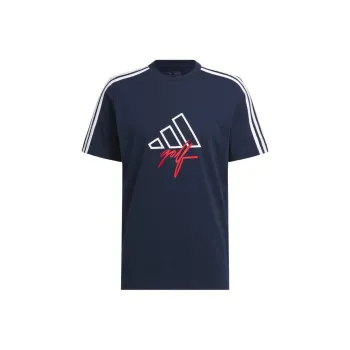 Adidas T Shirt Men's University Marine Blue
