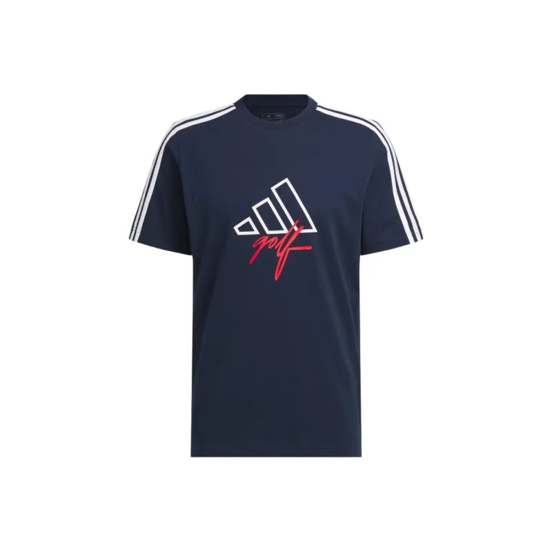 Adidas T Shirt Men's University Marine Blue-0