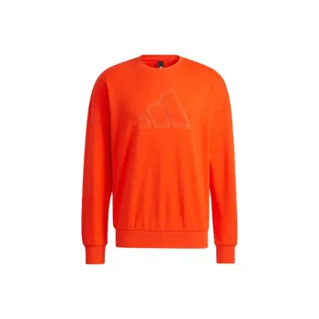 Adidas Sweatshirts Men Orange Red