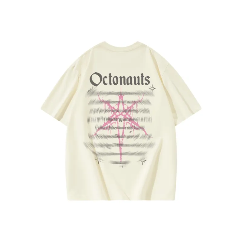 Small Columns Under The Sea T-Shirt Unisex White-14