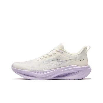 Erke Cushioning Rebound Low Top City Commute Running Shoes Women's Microcrystal White