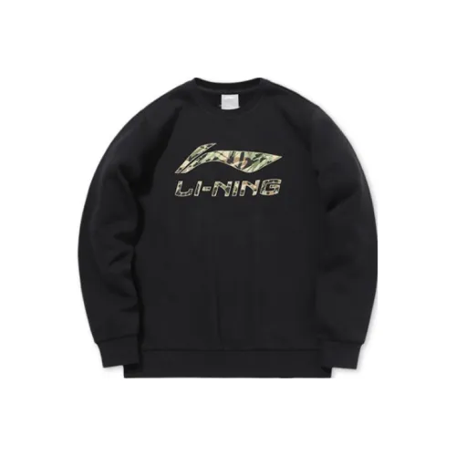 LINING Sports Life Collection Sweatshirts Men Black