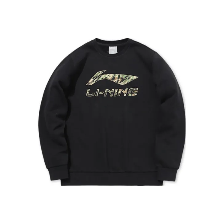 LINING Sports Life Collection Sweatshirts Men Black-0